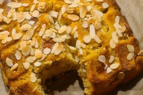 Cliquez pour zoomer ! Gâteau aux pommes et mascarpone Thermomix par Jade