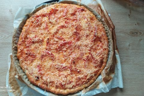 Cliquez pour zoomer ! Quiche poivrons et chorizo Thermomix par deliciousthermomix