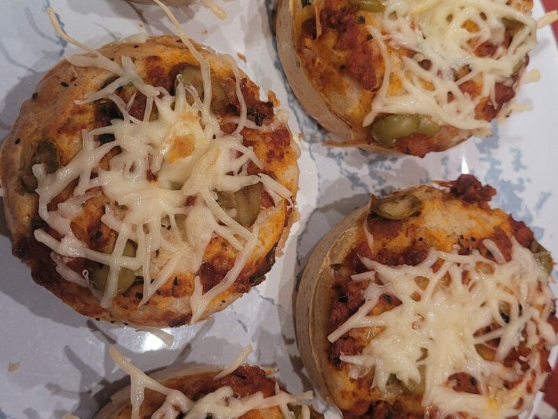 Cliquez pour zoomer ! Muffins salés façon pizza Thermomix par 74morgane74