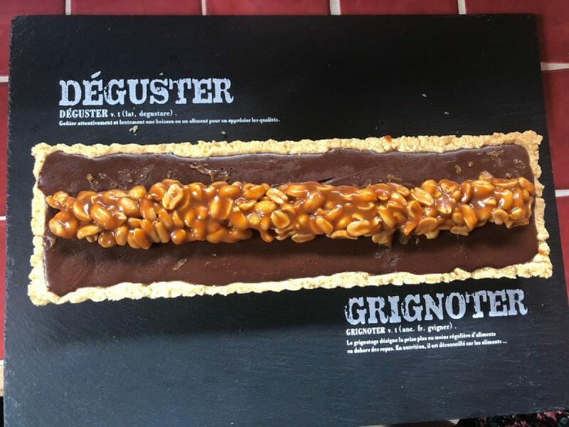 Cliquez pour zoomer ! Tarte au chocolat et cacahuètes caramélisées Thermomix par 74morgane74