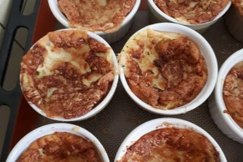 Cliquez pour zoomer ! Soufflé de courgettes au saumon fumé au Thermomix