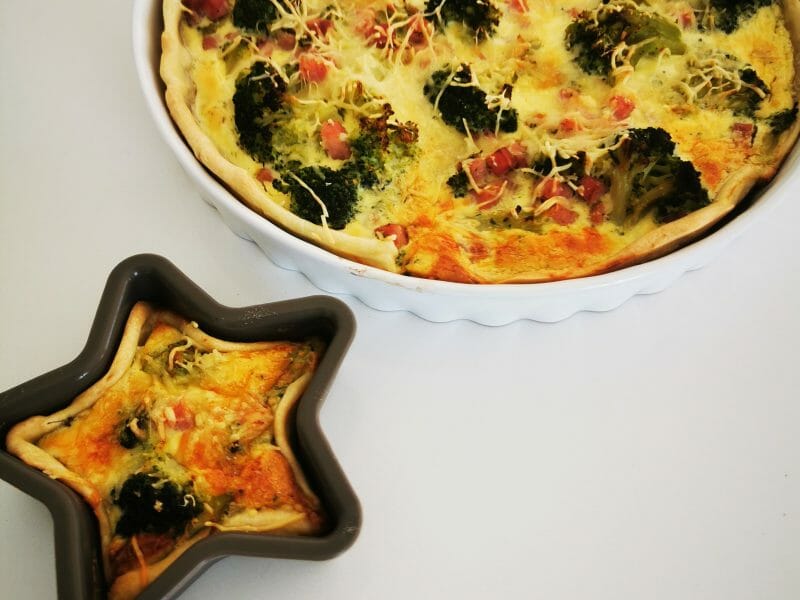 Cliquez pour zoomer ! Quiche au brocoli et jambon Thermomix par alexandra-83100@