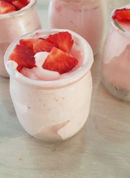 Cliquez pour zoomer ! Mousse de fraises Thermomix par Mivael091216