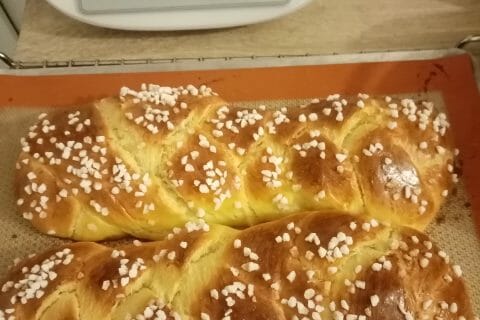 Cliquez pour zoomer ! Brioche tressée à la mie filante Thermomix par faty_3
