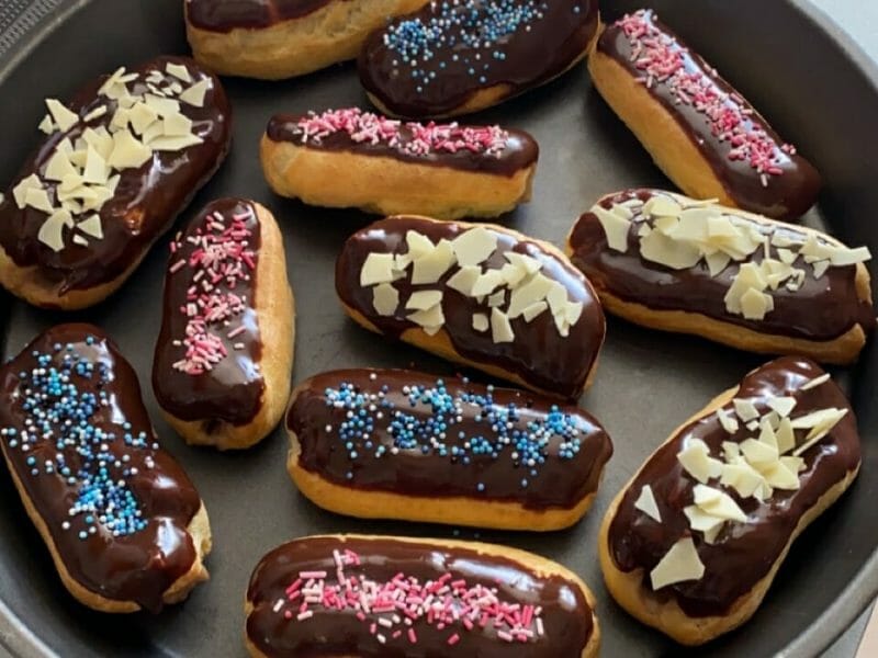 Cliquez pour zoomer ! Éclairs au chocolat Thermomix par lyly68000