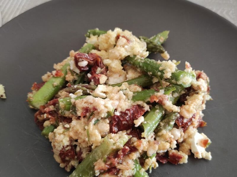 Cliquez pour zoomer ! Salade de millet aux asperges vertes Thermomix par domi50