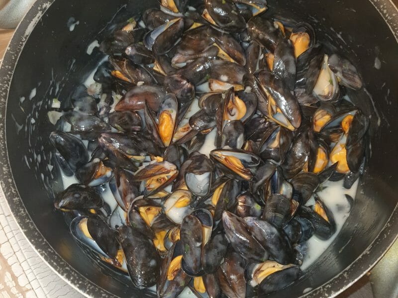 Cliquez pour zoomer ! Moules marinières Thermomix par najiya