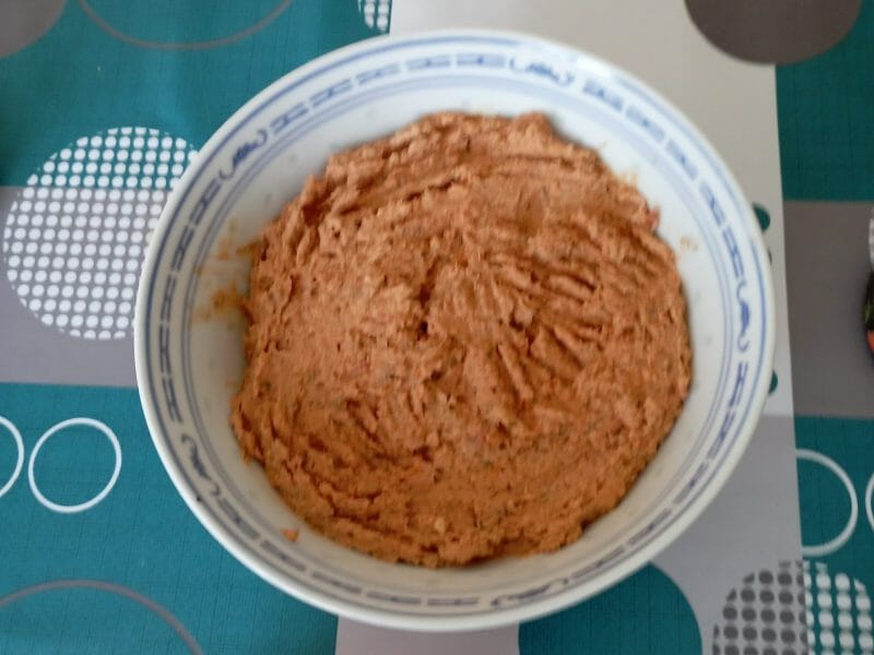 Cliquez pour zoomer ! Rillettes de thon aux tomates séchées Thermomix par lancelot