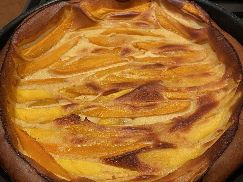 Cliquez pour zoomer ! Clafoutis à la mangue Thermomix par eglantinenc