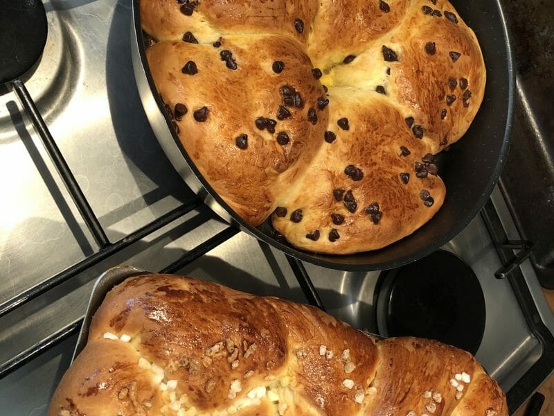 Cliquez pour zoomer ! Brioche tressée à la mie filante Thermomix par eglantinenc