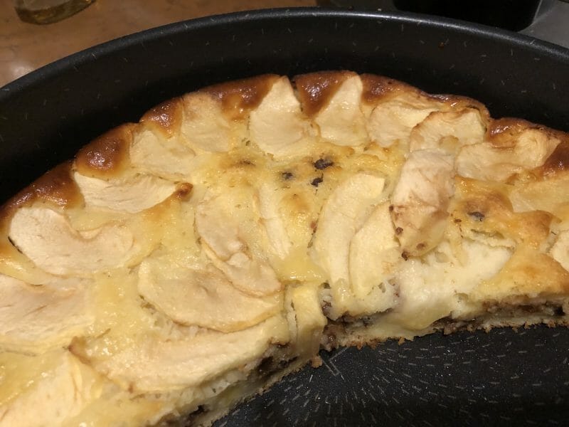 Cliquez pour zoomer ! Gâteau aux pommes et mascarpone Thermomix par eglantinenc