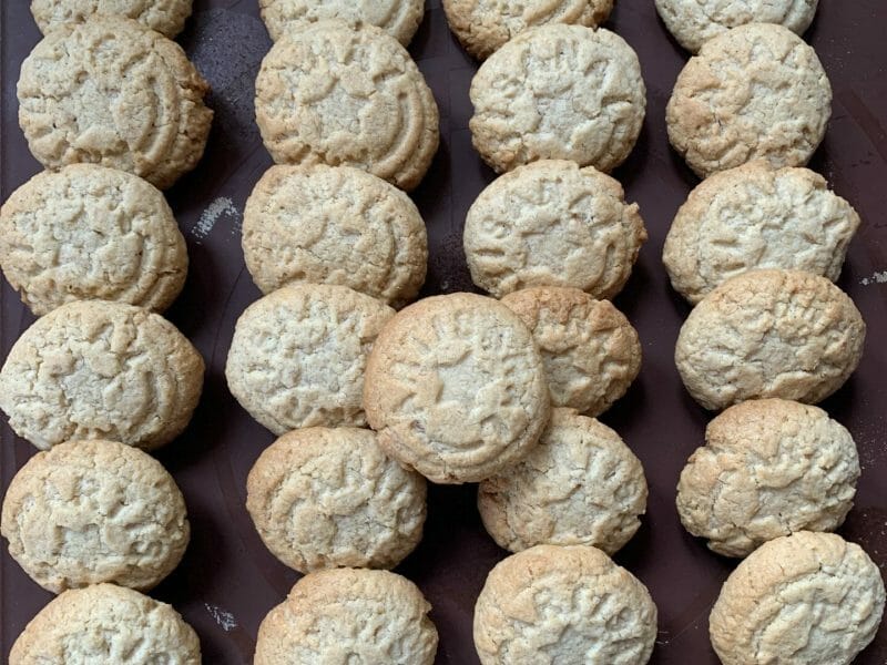 Cliquez pour zoomer ! Biscuits aux flocons d’avoine et amandes Thermomix par pruno39