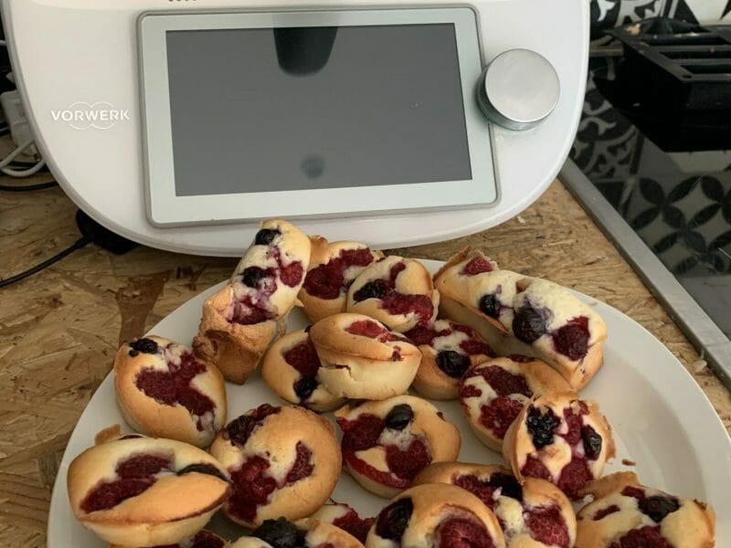 Cliquez pour zoomer ! Visitandines aux framboises Thermomix par kgasperi