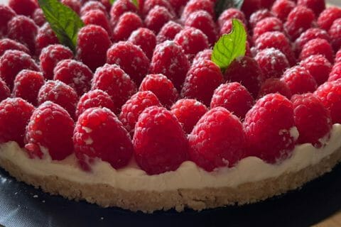 Cliquez pour zoomer ! Tarte aux fraises sans cuisson Thermomix par soph86
