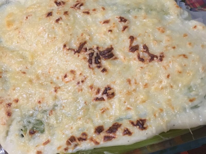 Cliquez pour zoomer ! Gratin de poireau au jambon Thermomix par sandrine7373