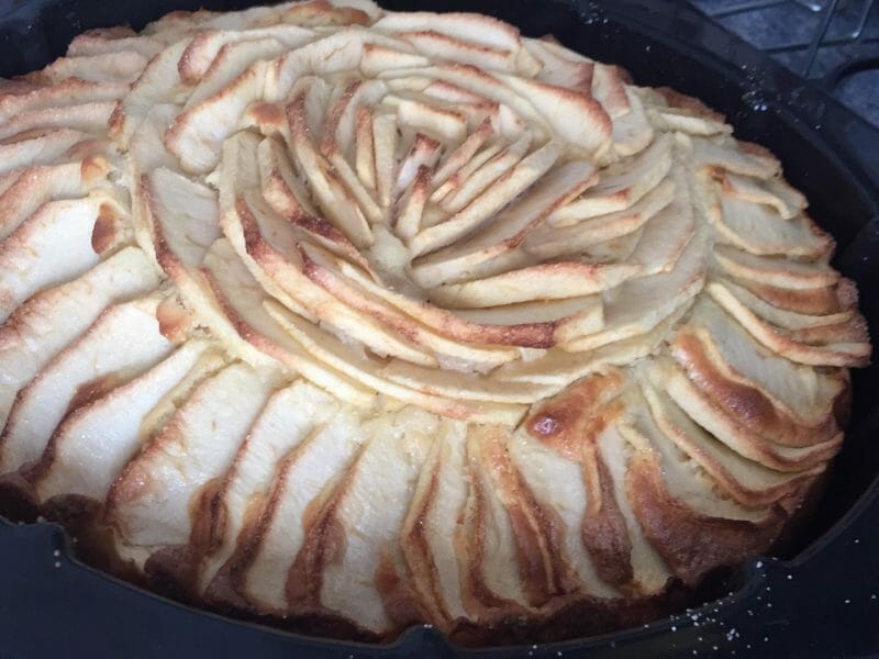 Cliquez pour zoomer ! Gâteau aux pommes et mascarpone Thermomix par gabrielle_12