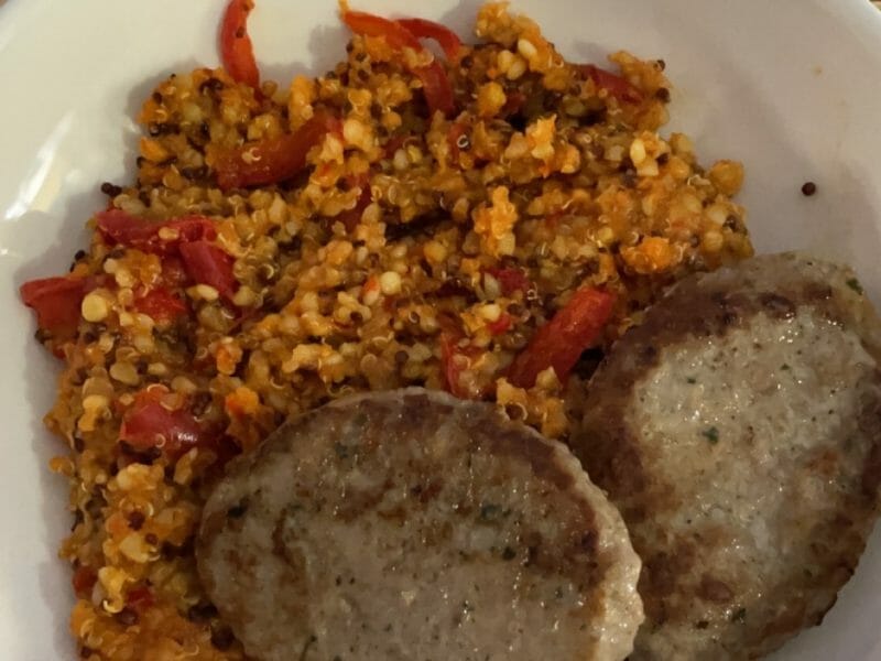 Cliquez pour zoomer ! Quinoa sauce basquaise Thermomix par pauline_slim