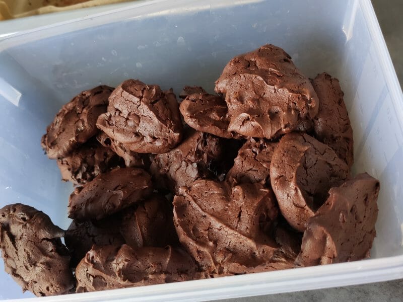 Cliquez pour zoomer ! Cookies brownies Thermomix par minuitchan