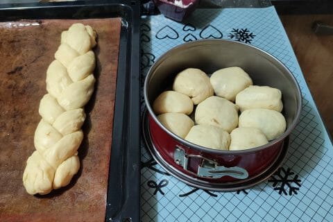 Cliquez pour zoomer ! Brioche tressée à la mie filante Thermomix par minuitchan