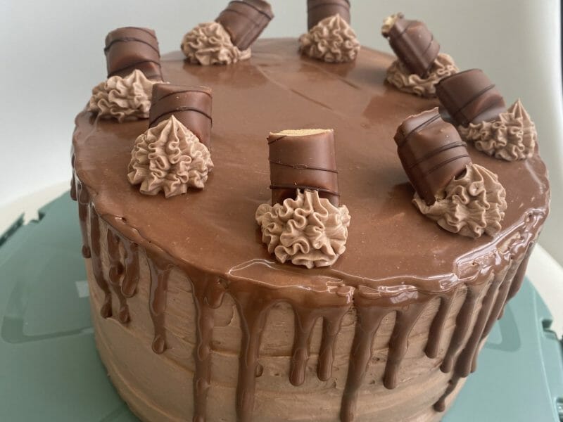 Cliquez pour zoomer ! Layer cake Kinder Bueno Thermomix par laura_2901