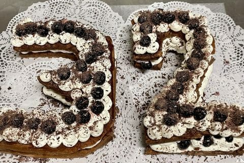 Cliquez pour zoomer ! Bûche forêt noire Thermomix par Mecken