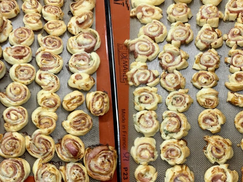 Cliquez pour zoomer ! Roulés feuilletés au saumon Thermomix par Mecken