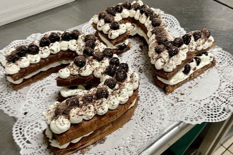 Cliquez pour zoomer ! Bûche forêt noire Thermomix par Mecken