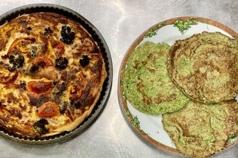 Cliquez pour zoomer ! Galettes de brocolis Thermomix par Mecken