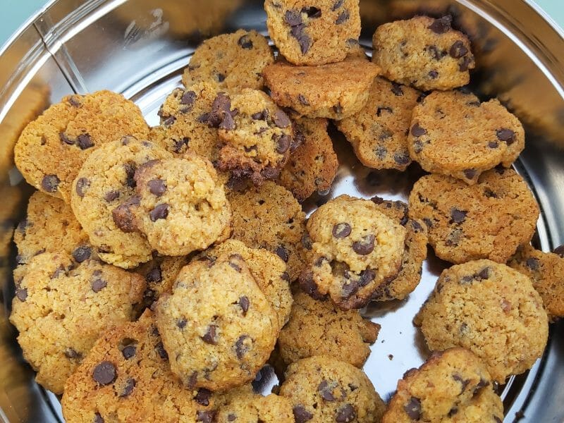 Cliquez pour zoomer ! Cookies au pain rassis et pépites de chocolat Thermomix par angel_276