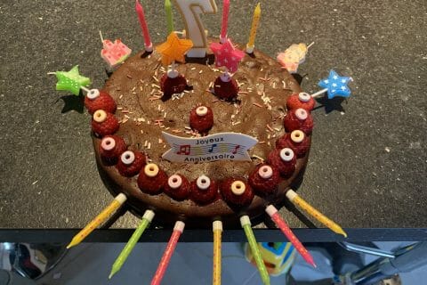 Cliquez pour zoomer ! Fondant à la crème de marron et au chocolat Thermomix par lucierose