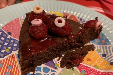 Cliquez pour zoomer ! Fondant à la crème de marron et au chocolat Thermomix par lucierose