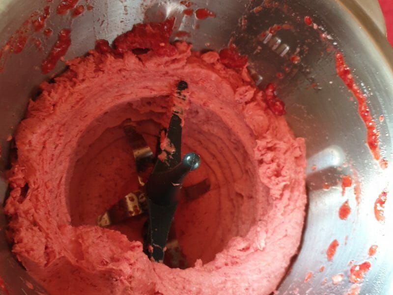 Cliquez pour zoomer ! Glace à la fraise Thermomix par lilli084