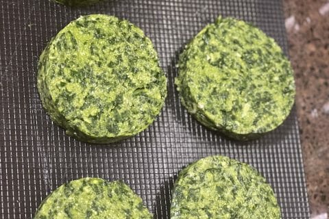 Cliquez pour zoomer ! Escalopes poulet et épinards panées Thermomix par Lolo68