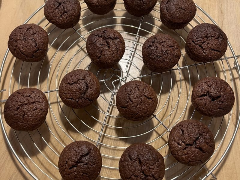 Cliquez pour zoomer ! Browfins choco banane et pécan Thermomix par Lolo68