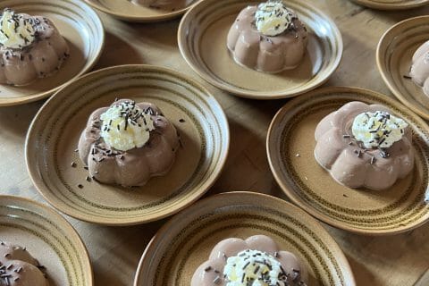 Cliquez pour zoomer ! Panna cotta au chocolat Thermomix par Lolo68