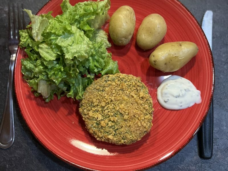 Cliquez pour zoomer ! Escalopes poulet et épinards panées Thermomix par Lolo68