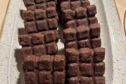 Cliquez pour zoomer ! Browfins choco banane et pécan Thermomix par Lolo68