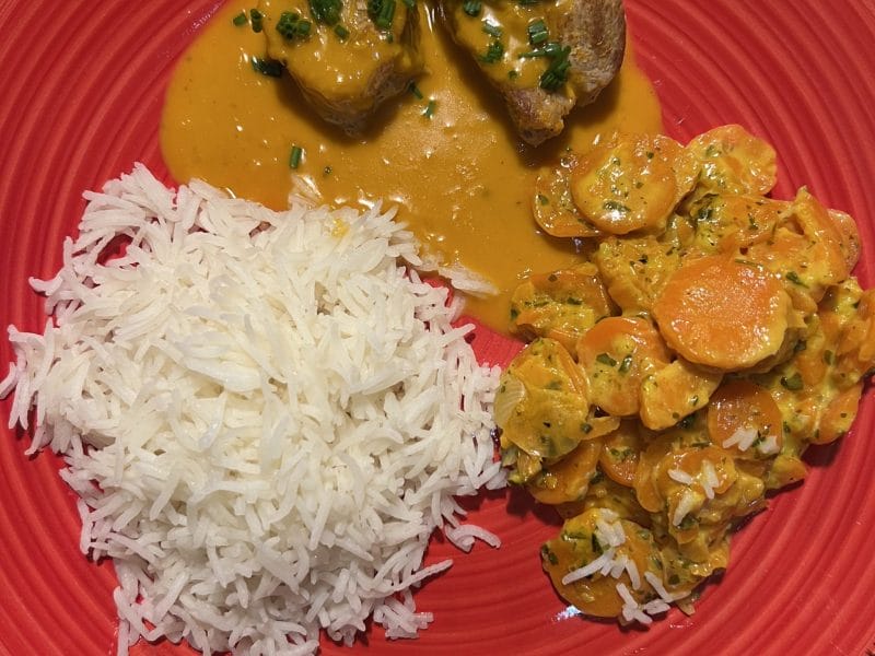 Cliquez pour zoomer ! Filet mignon de porc au lait de coco Thermomix par Lolo68