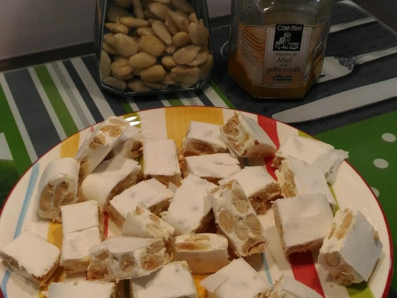 Cliquez pour zoomer ! Nougat Thermomix par Mireil