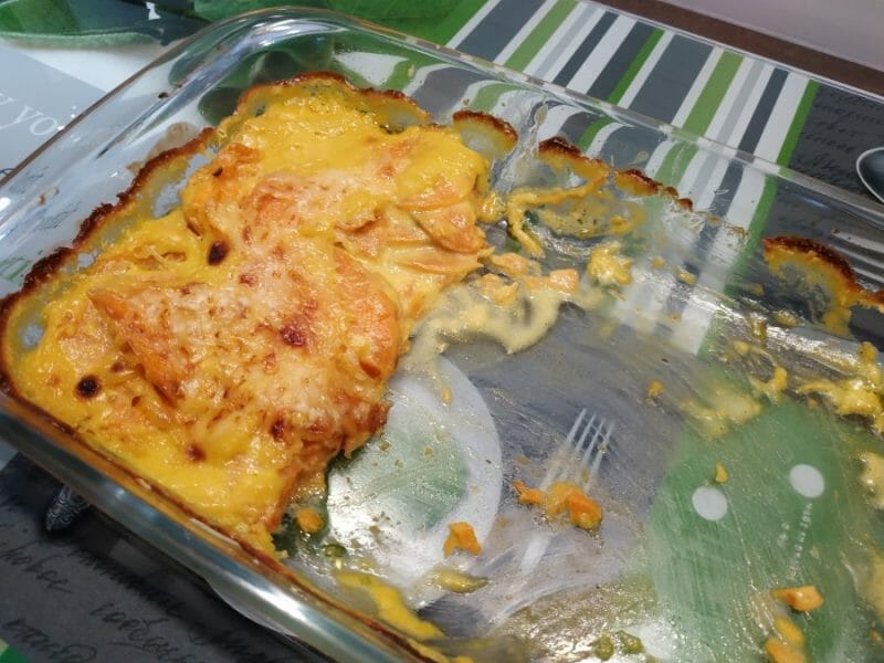 Gratin de patates douces au Thermomix - Cookomix