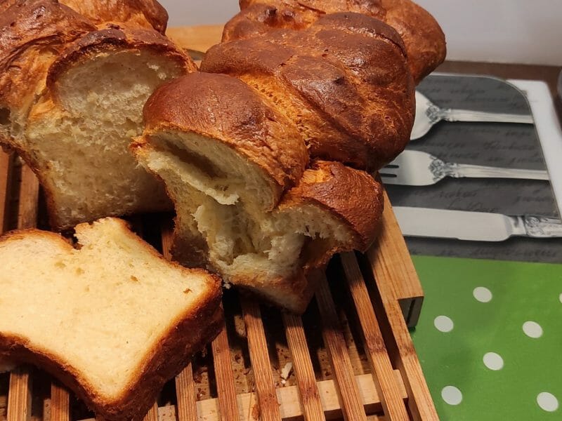 Cliquez pour zoomer ! Brioche du boulanger Thermomix par Mireil