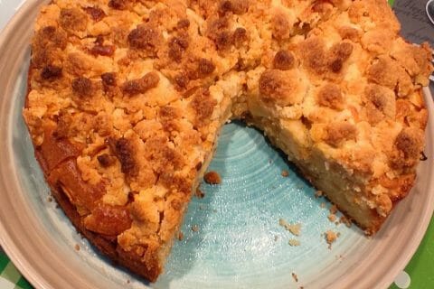 Cliquez pour zoomer ! Crumb cake framboises Thermomix par Mireil