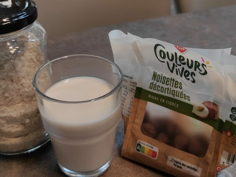 Cliquez pour zoomer ! Lait de noisettes Thermomix par Mireil