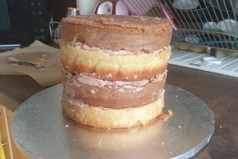 Cliquez pour zoomer ! Layer cake Kinder Bueno Thermomix par nina_20