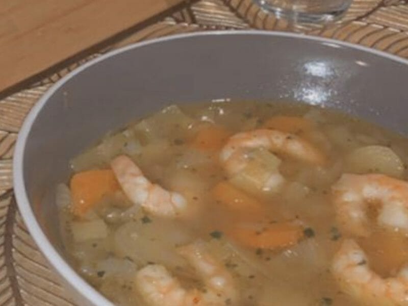 Cliquez pour zoomer ! Bouillon Chinois, poulet et poireaux Thermomix par widad_4