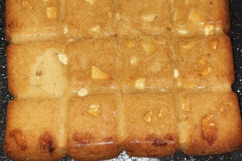 Cliquez pour zoomer ! Carrés spéculoos et chocolat blanc Thermomix par Nassima