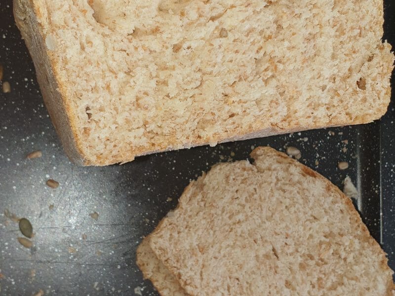 Cliquez pour zoomer ! Pain de mie complet Thermomix par Nassima