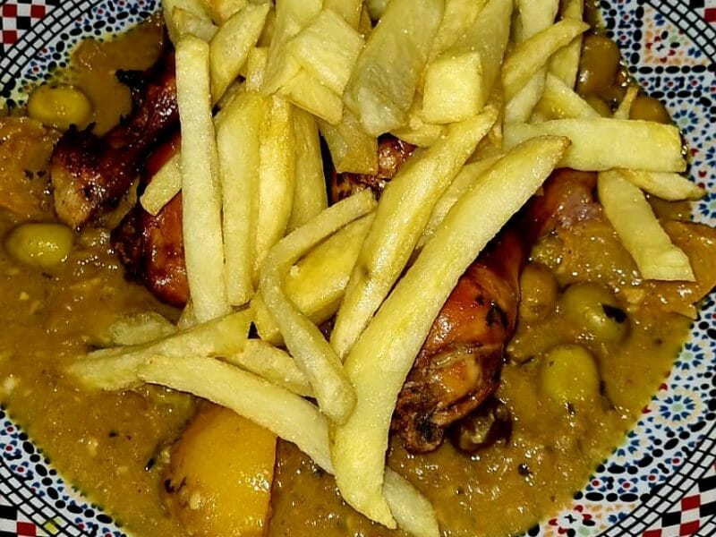 Cliquez pour zoomer ! Tajine de poulet aux olives Thermomix par Nassima