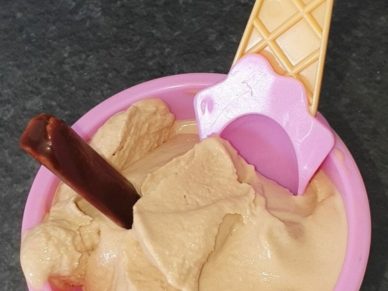 Cliquez pour zoomer ! Glace aux carambars Thermomix par Astrid