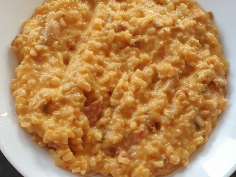 Cliquez pour zoomer ! Risotto au chorizo Thermomix par Astrid